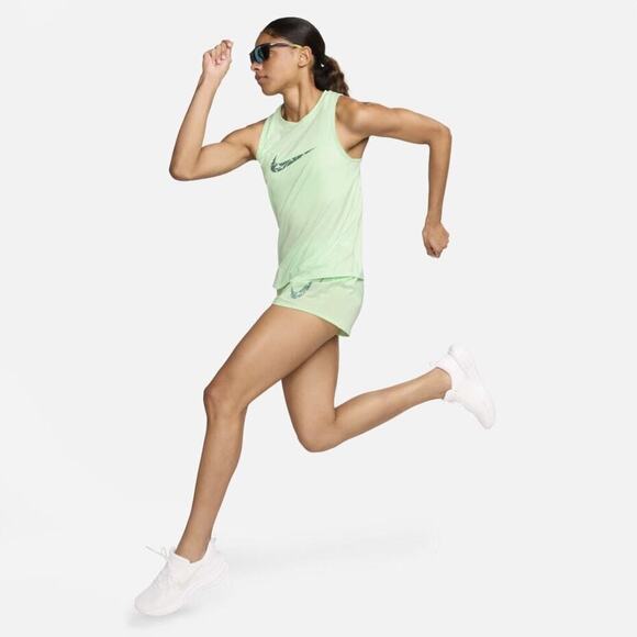 Nike Women's Dri-FIT Mid-Rise 3 inch Lined Shorts NWT Size Large Vapor Green - Picture 5 of 12